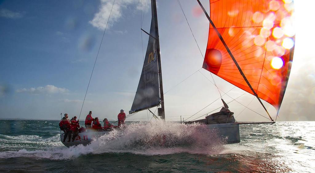 Anarchy - YD37 by Bakewell-White Yacht Design with Doyle Sails - Waitemata Harbour June 2015 © Paul Stubbs/Doyle Sails NZ http://www.doylesails.co.nz